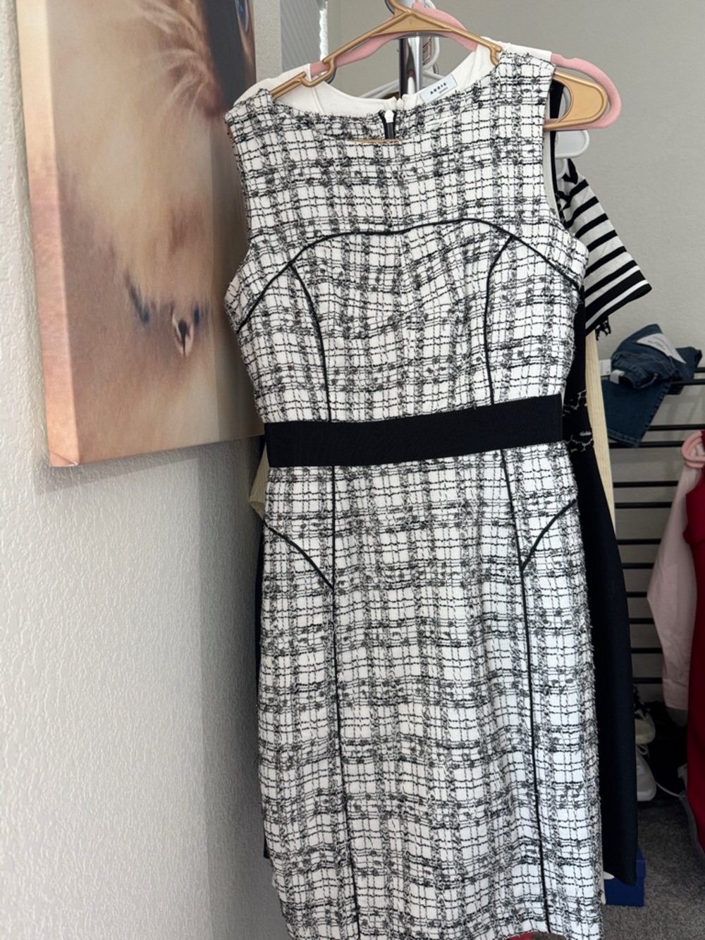 Milly Tweed Dress Sz 8